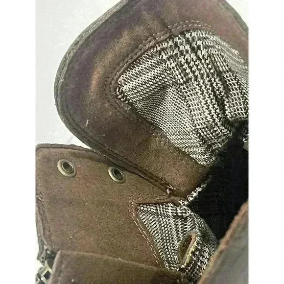 Timberland Sienna Women's Dark Brown Leather Heel Booties SZ US 10 EU 41.5 NWOB - Picture 15 of 15